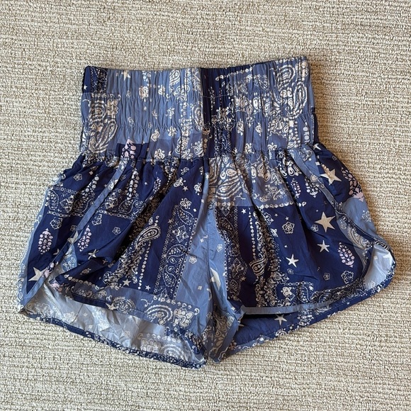 Free People Movement The Way Home Printed Bandana Shorts - Picture 2 of 6